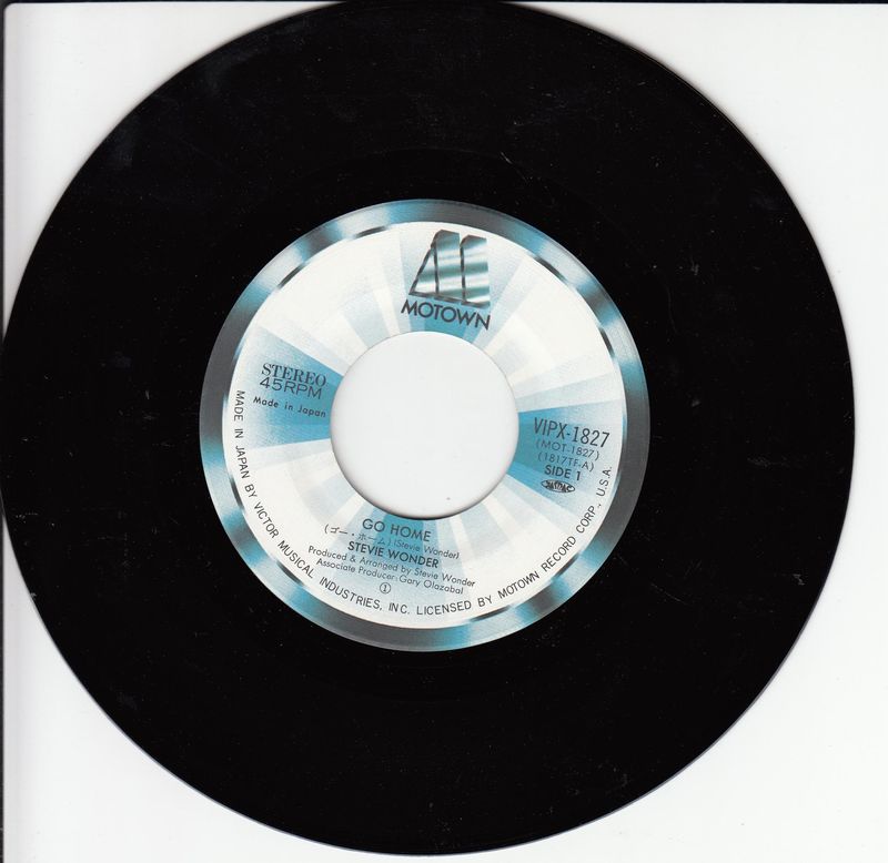 Stevie Wonder - Go Home (Japan)