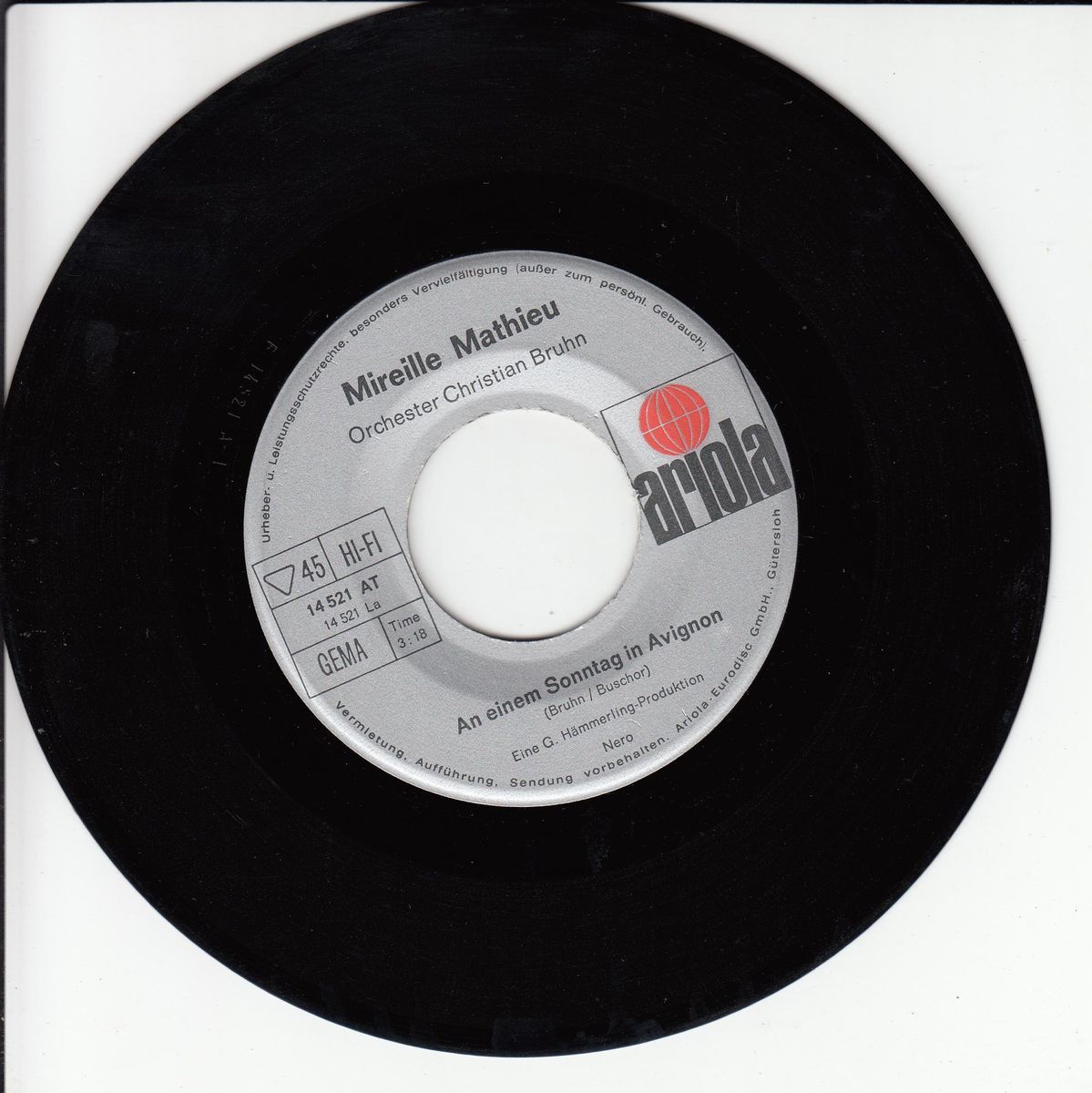 Mireille Mathieu - An Einem Sonntag In Avignon