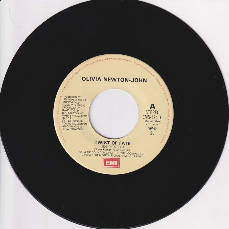 Olivia Newton-John – Twist Of Fate (Japan)