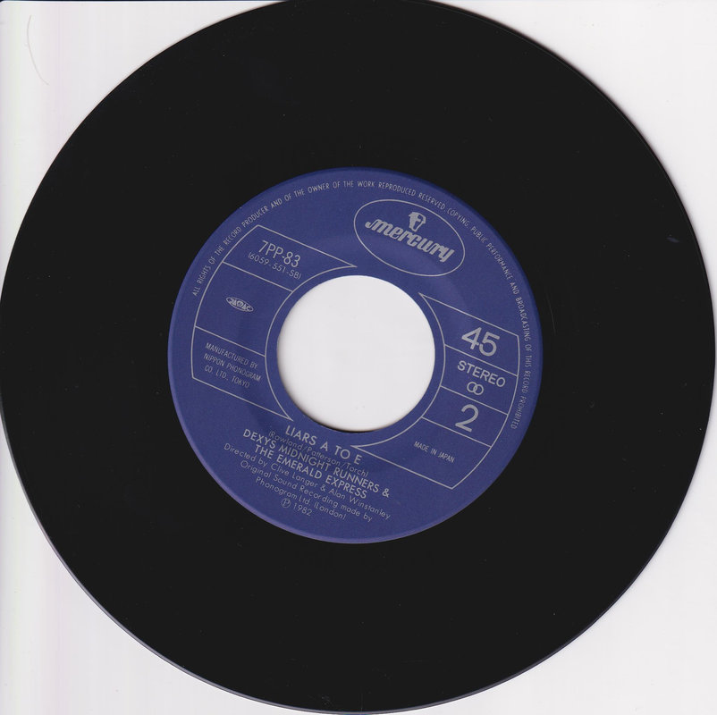 Dexys Midnight Runners & The Emerald Express – Come On Eileen (Japan)