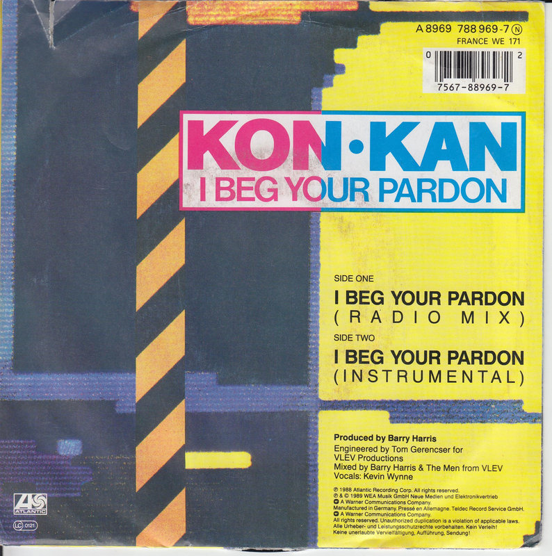 Kon-Kan – I Beg Your Pardon