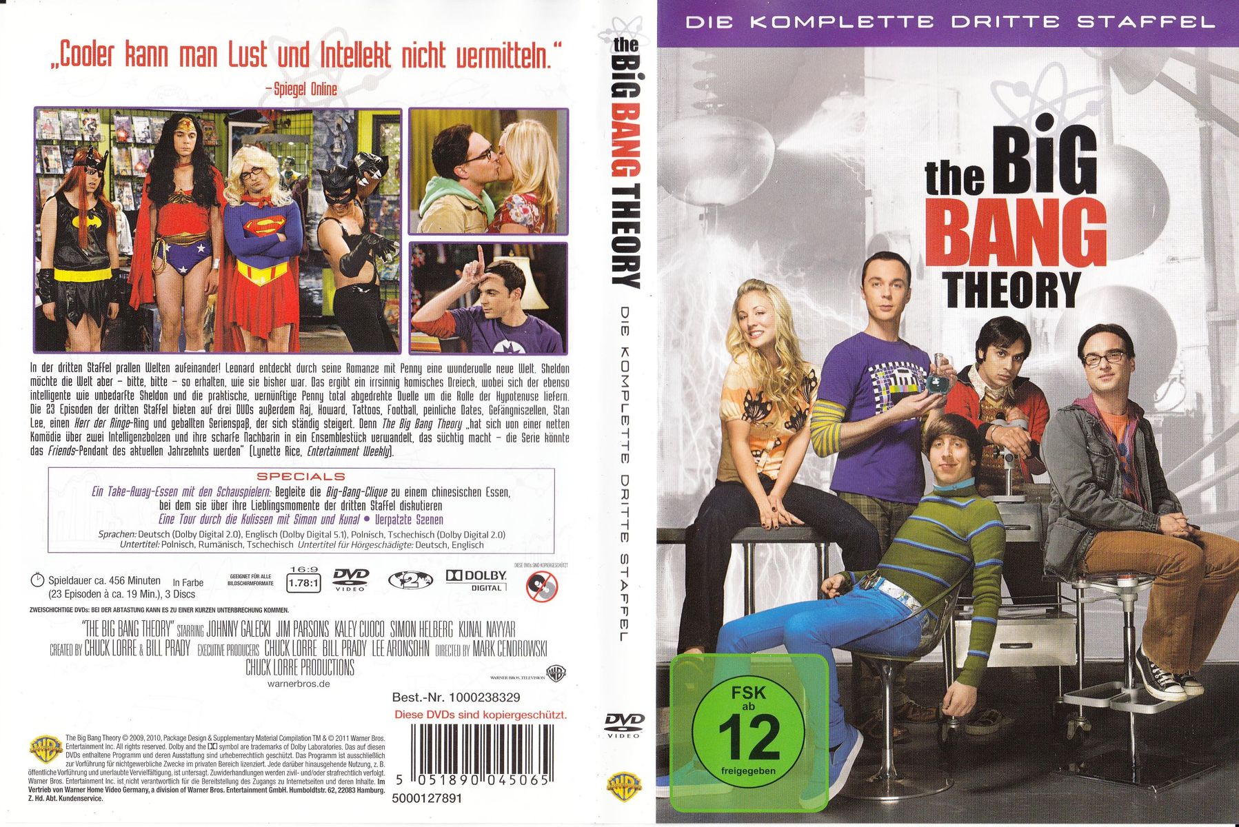 The Big Bang Theory - Staffel 3 (DVD)